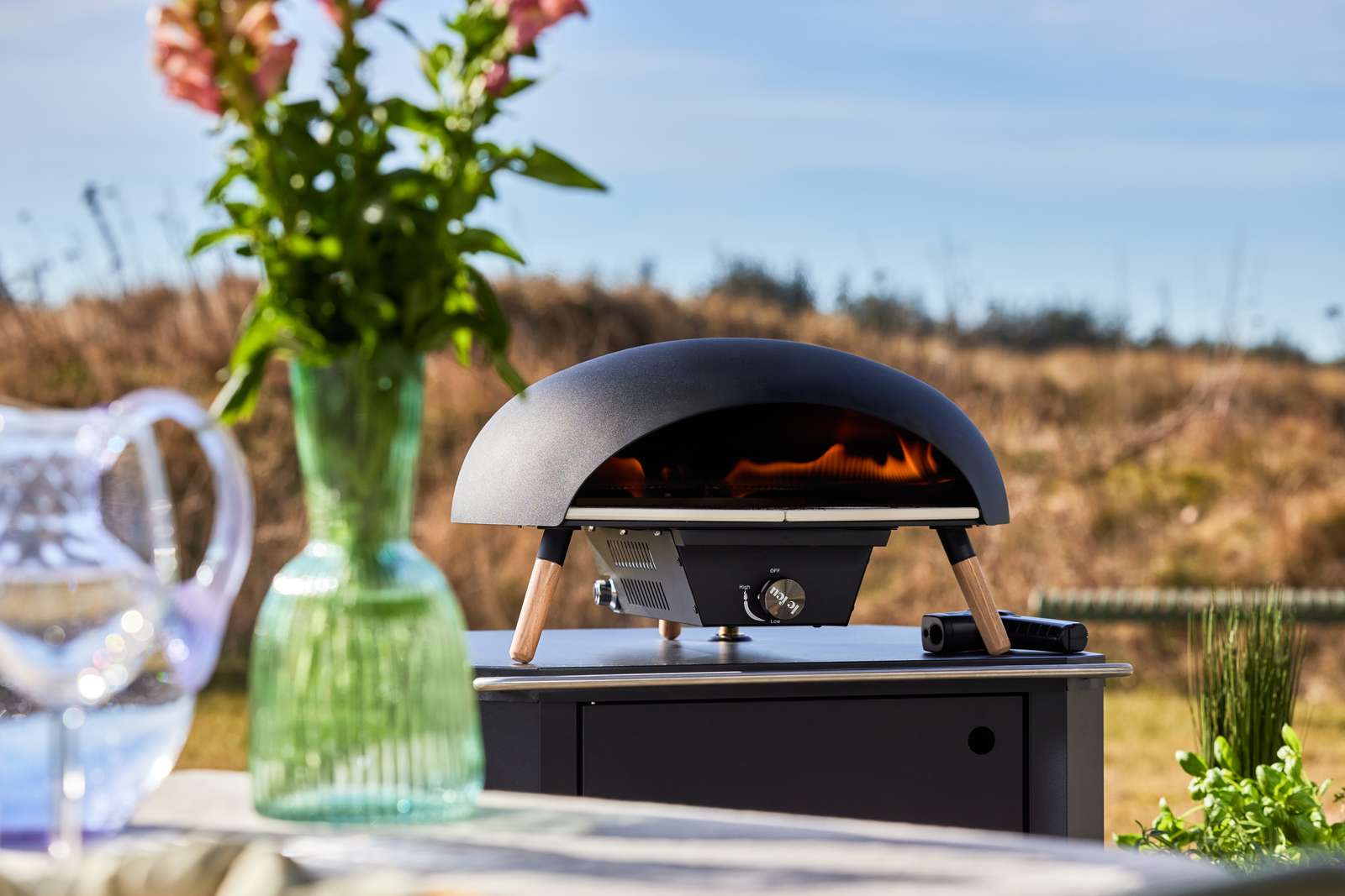Le Feu Turtle pizza oven 