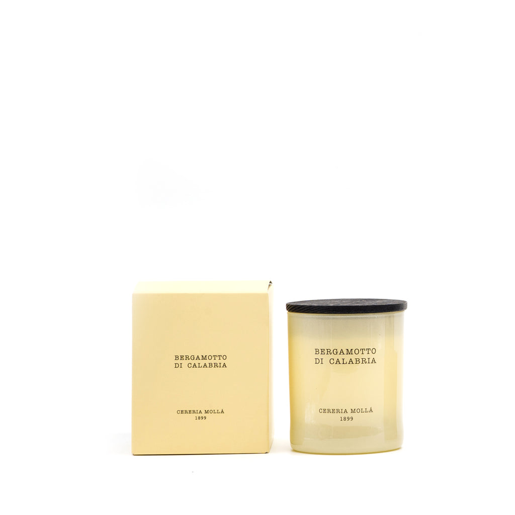Cereria Molla 1899 Bergamotto di Calabria Duftkerze 230g  elfenbein Glas, Box