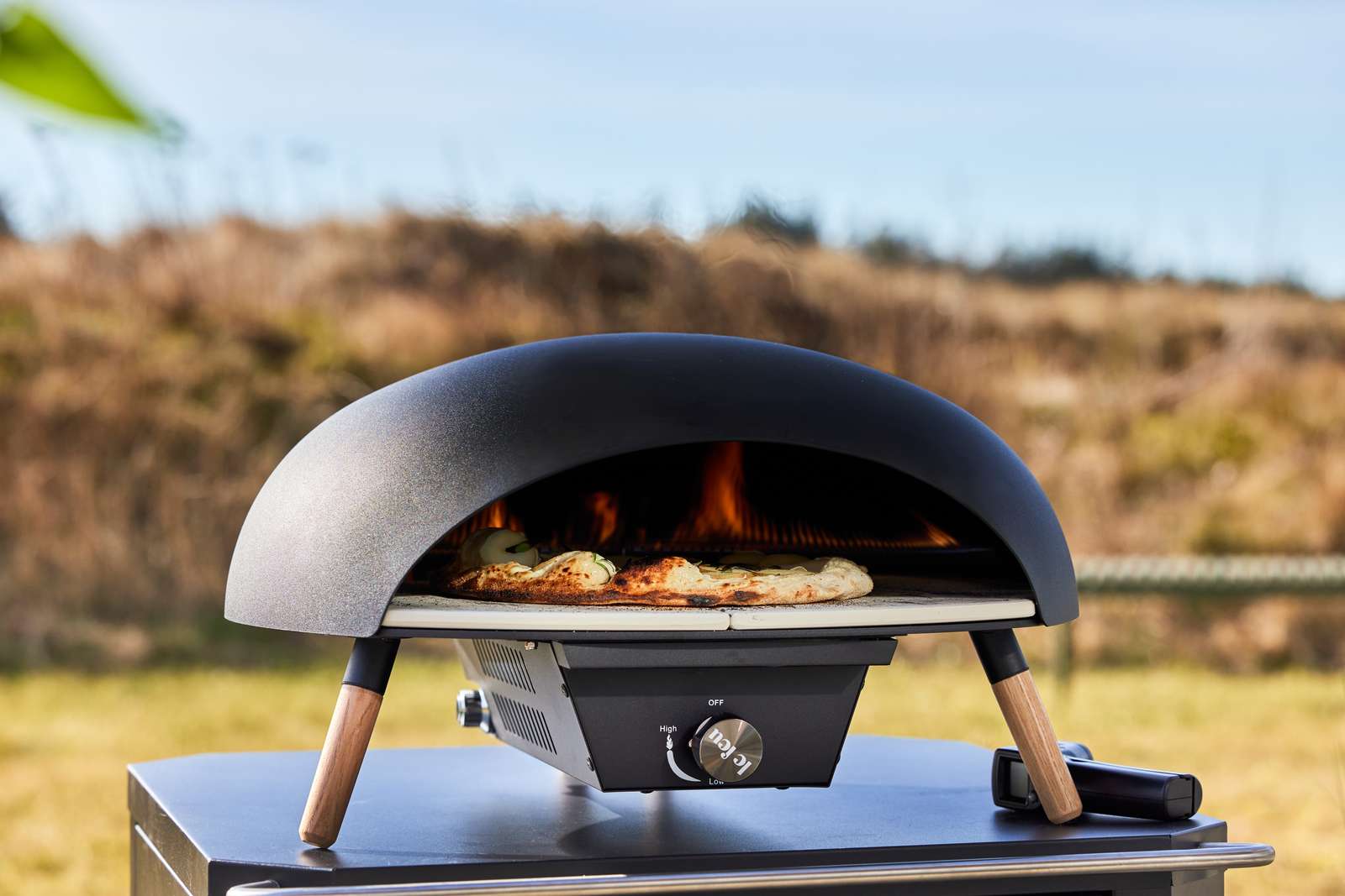 Le Feu Turtle pizza oven 