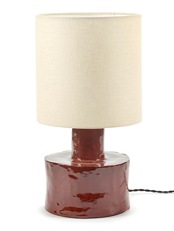 Tischlampe Catherine Beige Red von Marie Michielssen