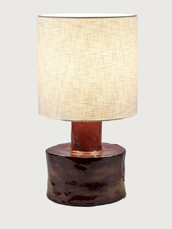 Tischlampe Catherine Beige Red von Marie Michielssen