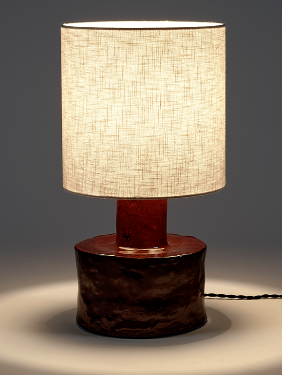 Tischlampe Catherine Beige Red von Marie Michielssen