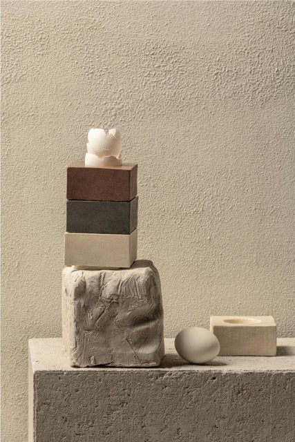 Eierbecher aus Beton Uovo