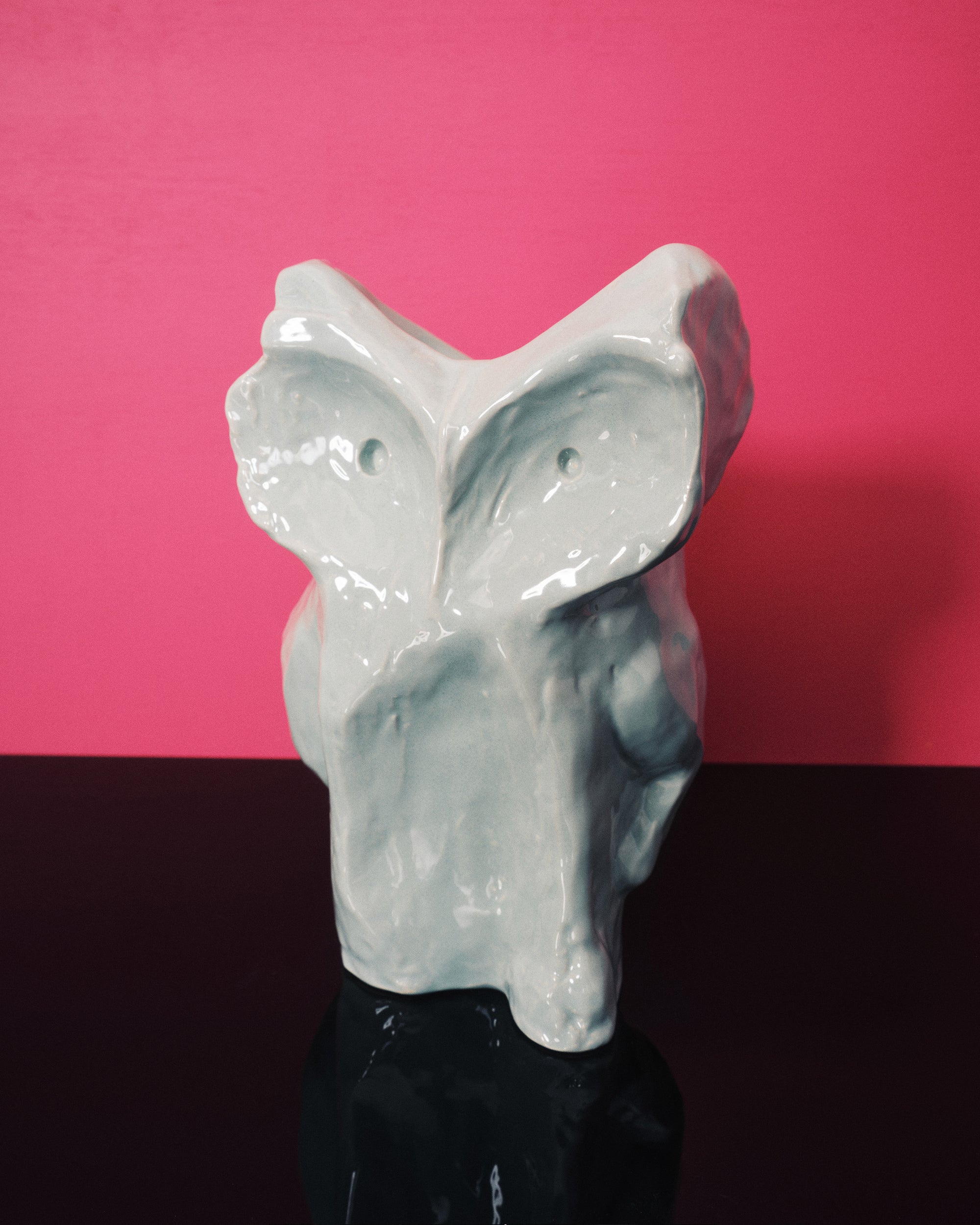 After Midnight Owl Vase