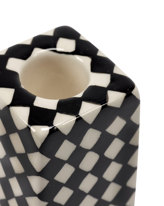 Chessboard Les Objets Mouleversants Candle Holder Set of 3