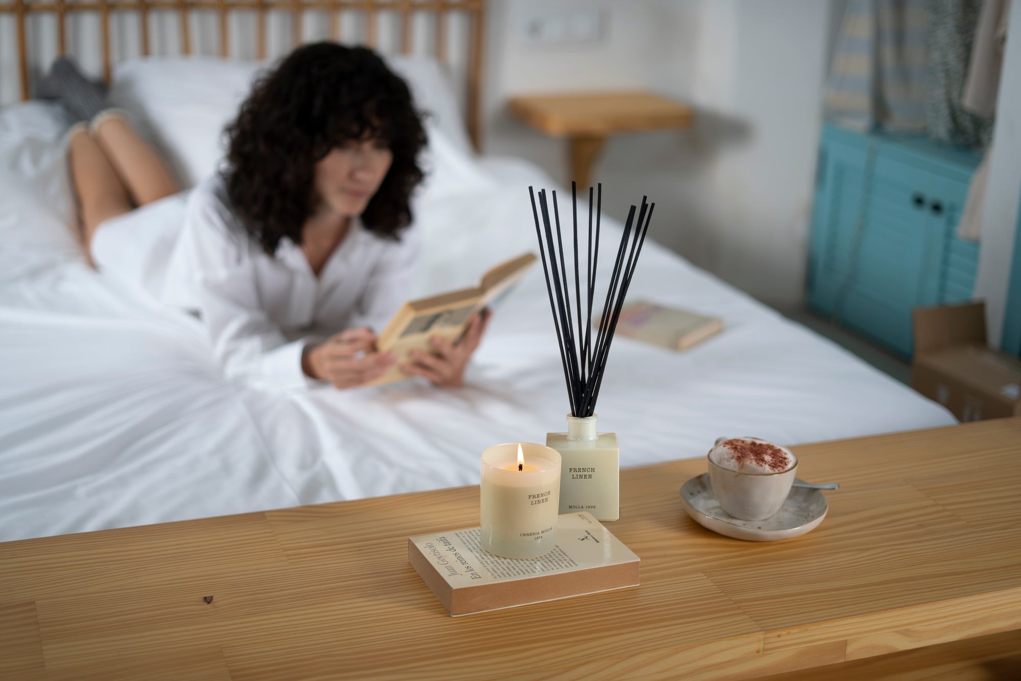 French Linen scented candle