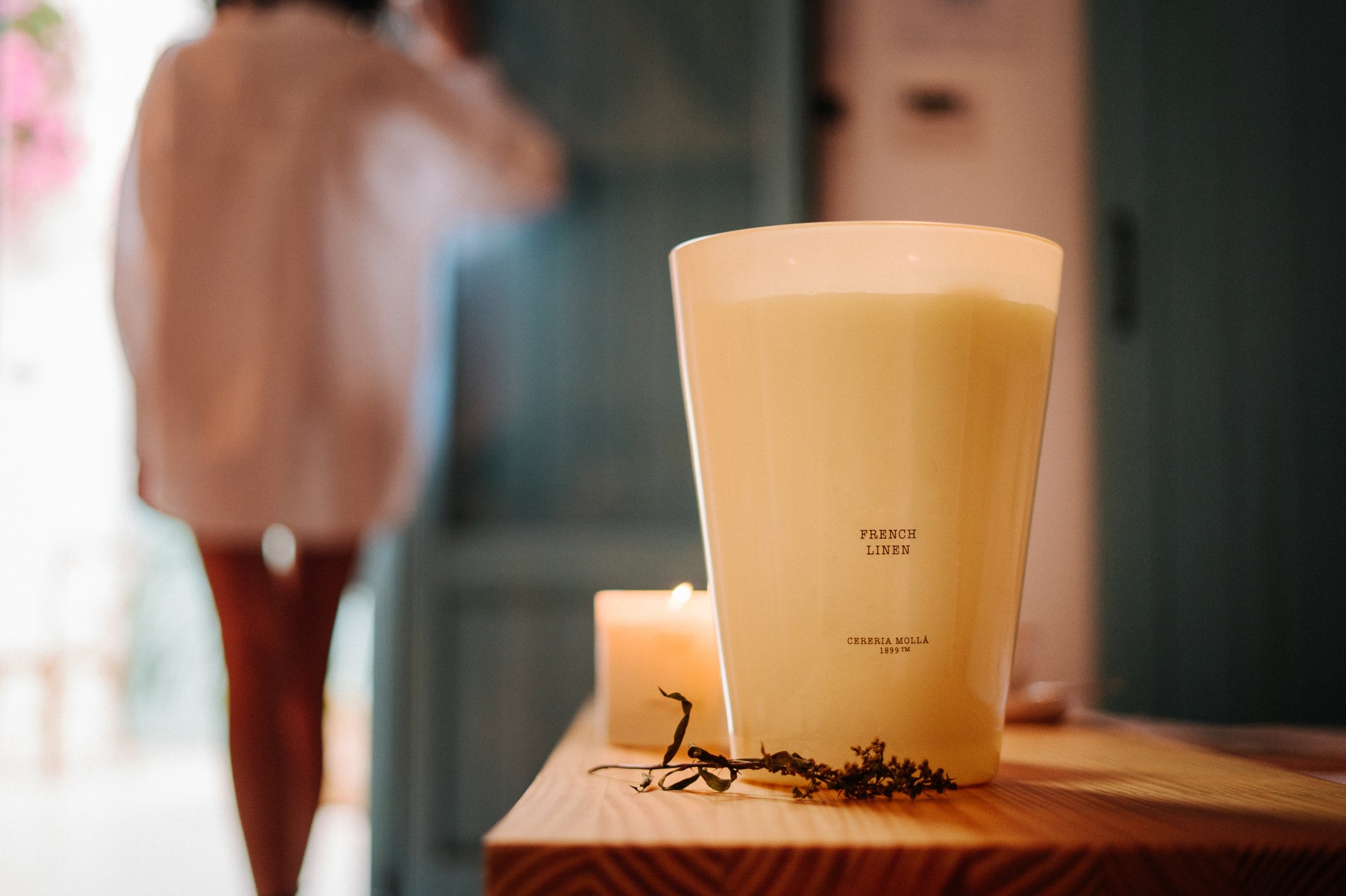 French Linen scented candle