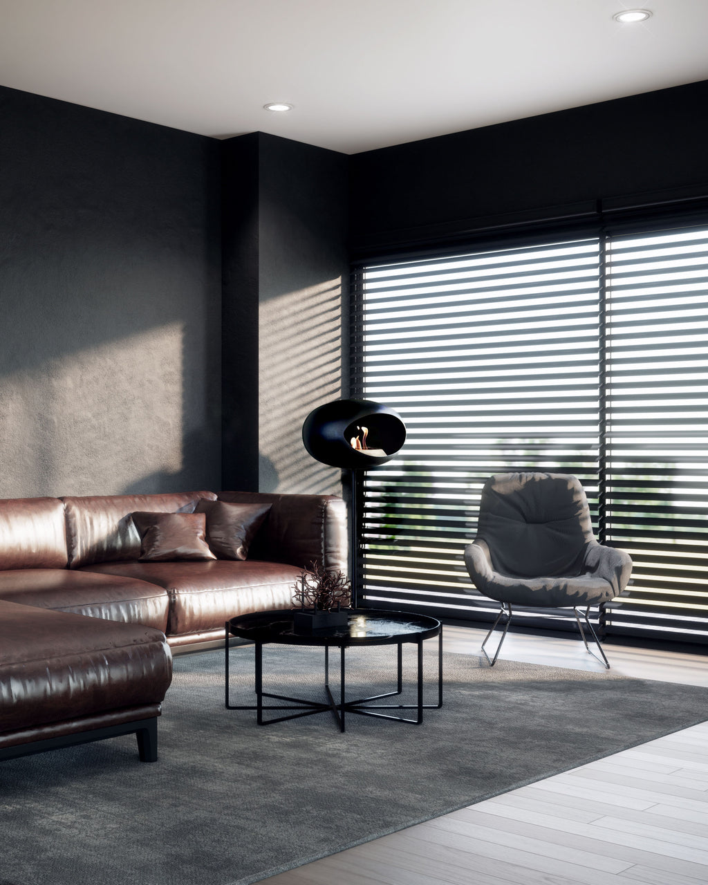 Black Ground Steel High
