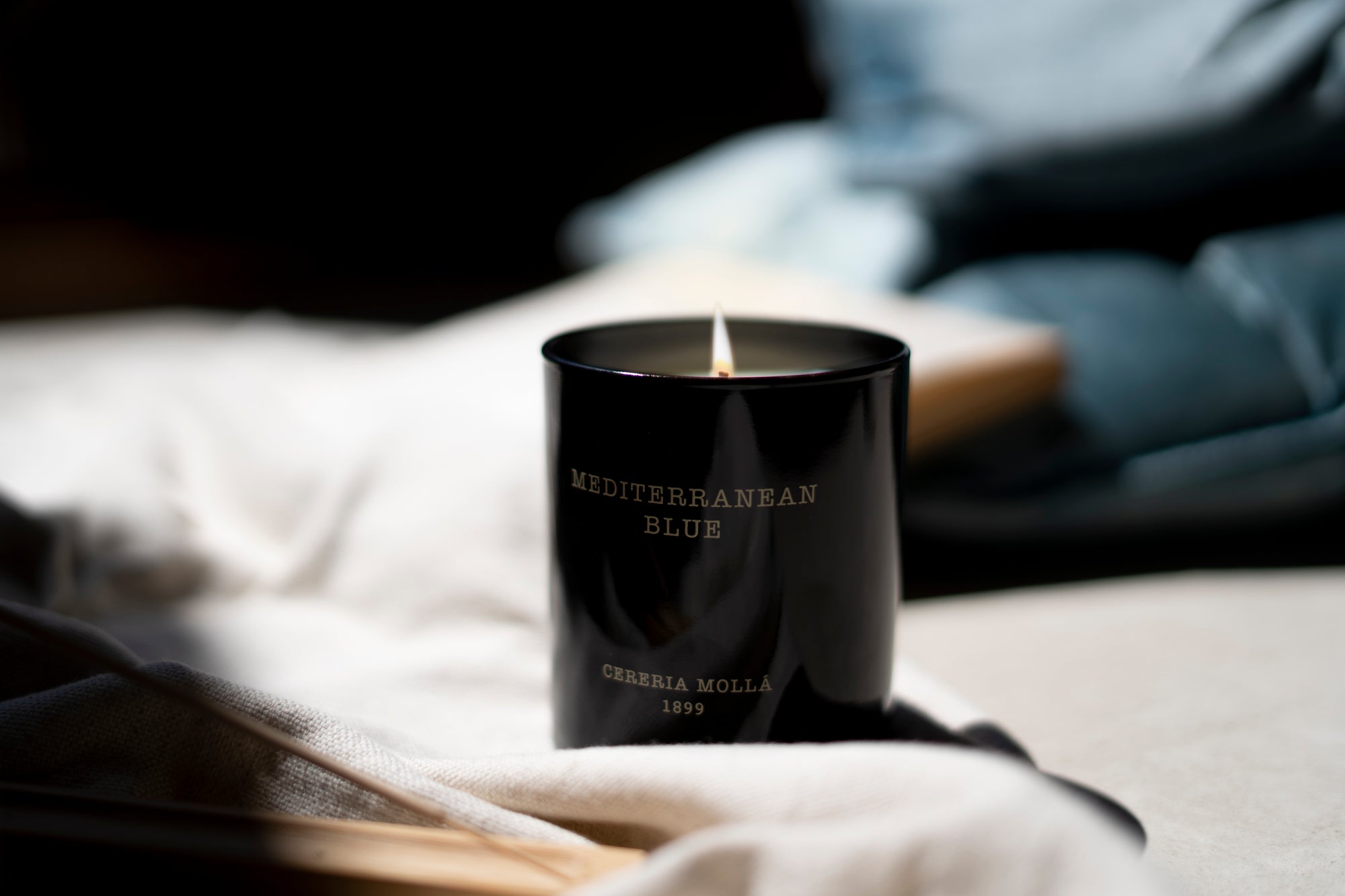 Mediterranean Blue scented candle