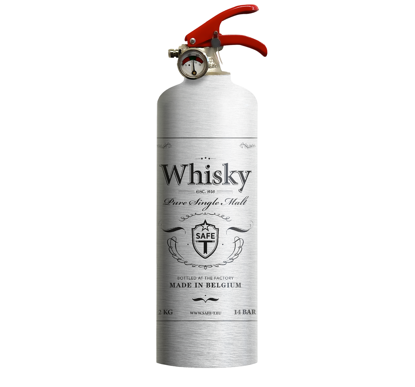 Design Feuerlöscher Grey Whisky