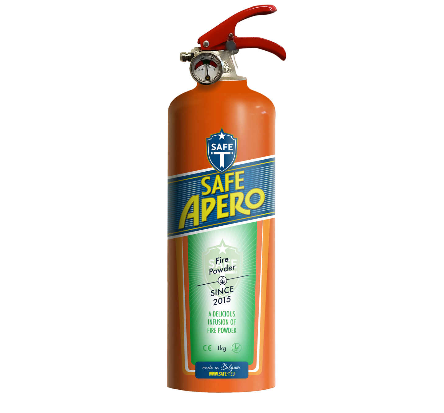 Design Feuerlöscher Aperol