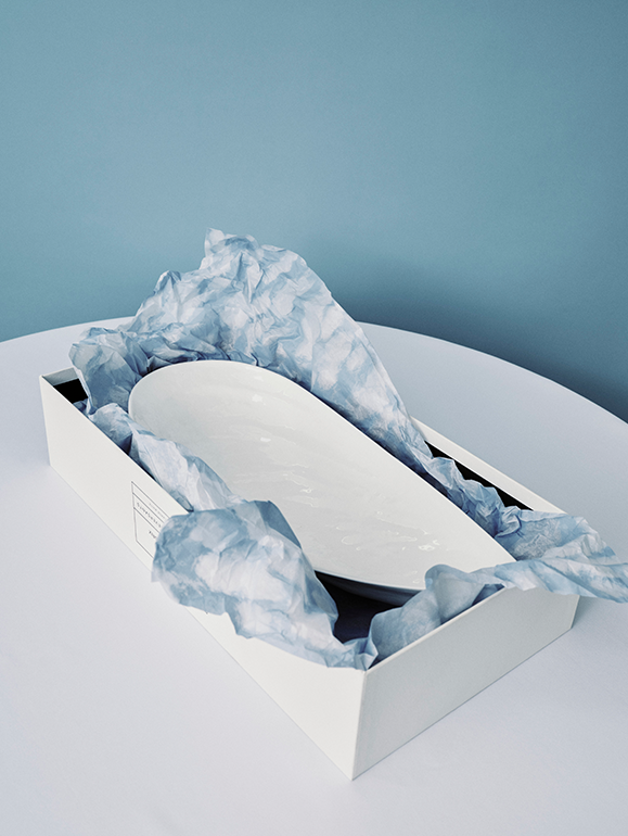 Bowl L White Marcel