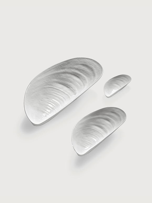 Bowl L White Marcel