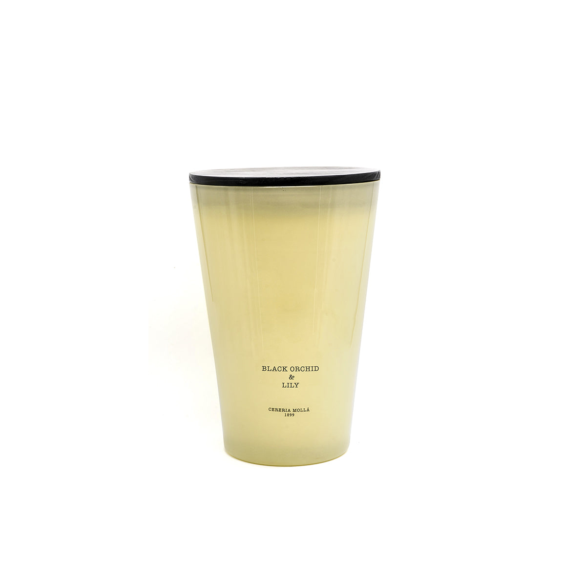 Cereria Molla 1899 Black Orchid and Lily Duftkerze 7.5kg  elfenbein Glas, Box